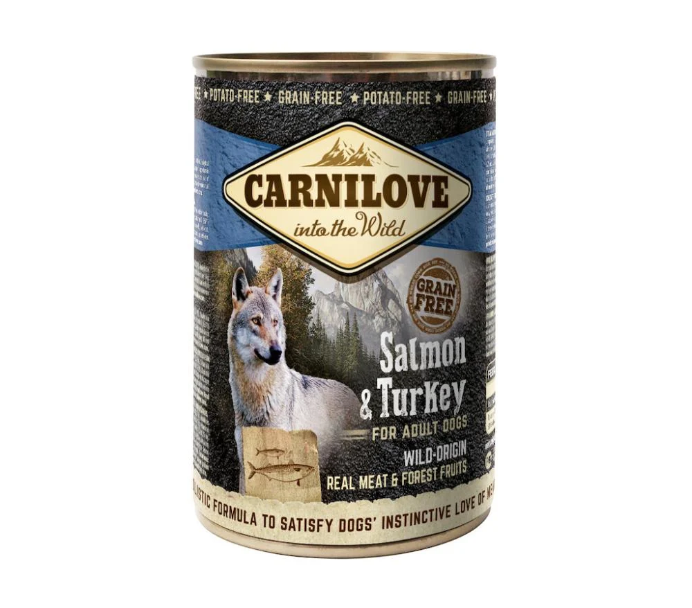 Carnilove Canine Adult Lachs Truthahn Nassfutter 2,4Kg