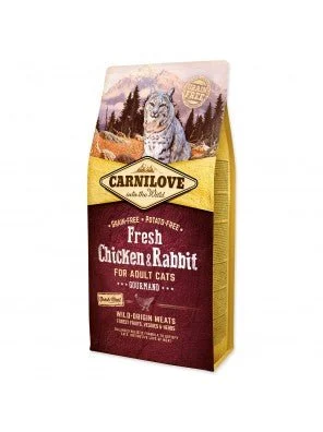 Carnilove Feline Adult Pollo Conejo Trockenfutter 6kg