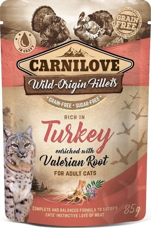 Carnilove Pavo Alimento Húmedo para Gatos 85g