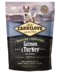 Carnilove Puppy Lachs und Truthahn Trockenfutter 1,5Kg
