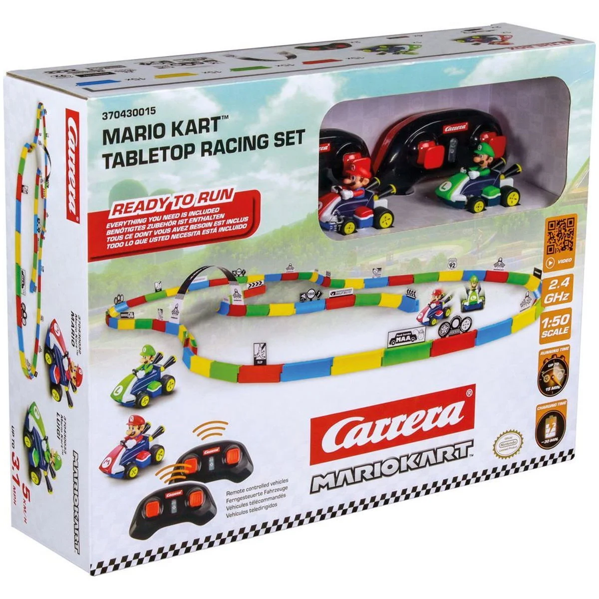 CarreraMario Kart Tabletop Racing Set