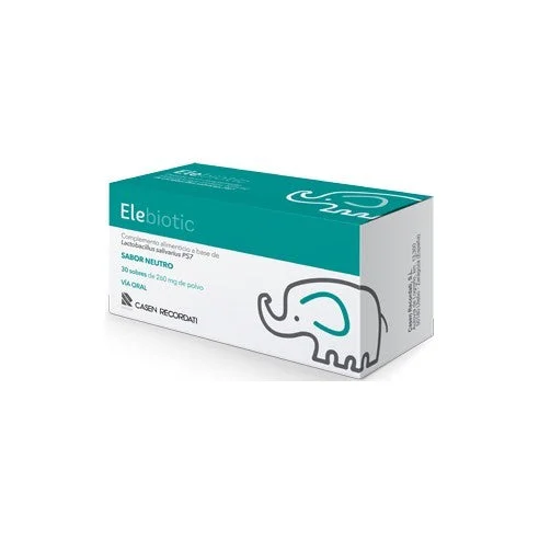 Casen Recordati Elebiotic Nahrungsergänzungsmittel in Sachets 30 Sachets
