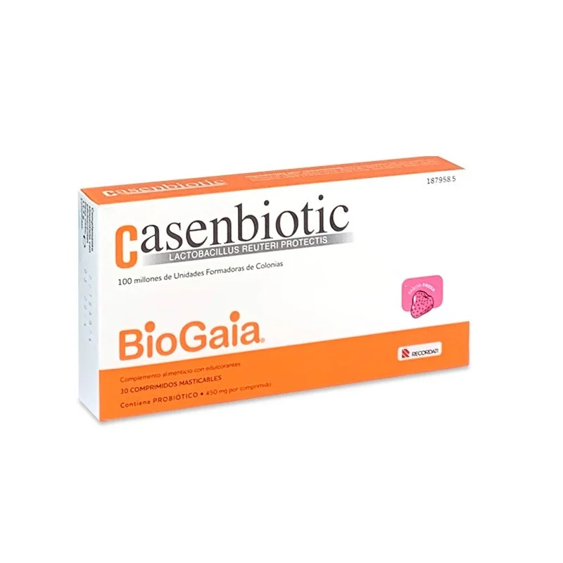 CASENBIOTIC Erdbeergeschmack 30 Kautabletten