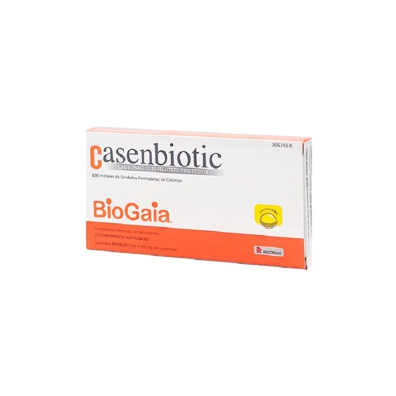 CASENBIOTIC Zitronengeschmack 10 Kautabletten
