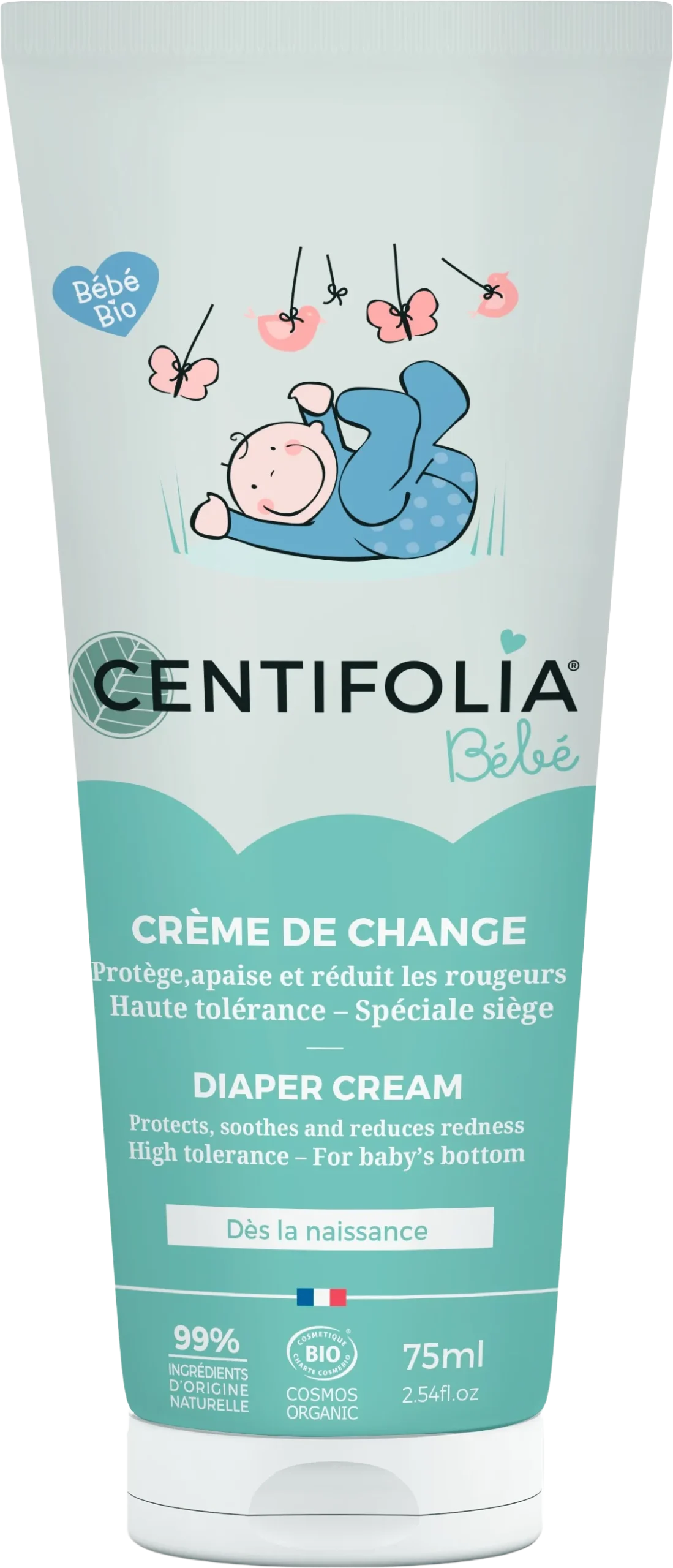 CENTIFOLIA Baby Diaper Cream, 75 ml