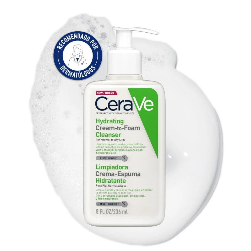 CeraVe Creme - Feuchtigkeitsspendender Reinigungsschaum 236ml
