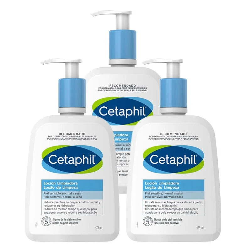 CETAPHIL Dreifach-Reinigungslotion 3x473ml