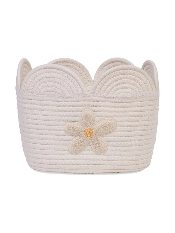 Childhome Flower Korb – 30 cm - Ecru