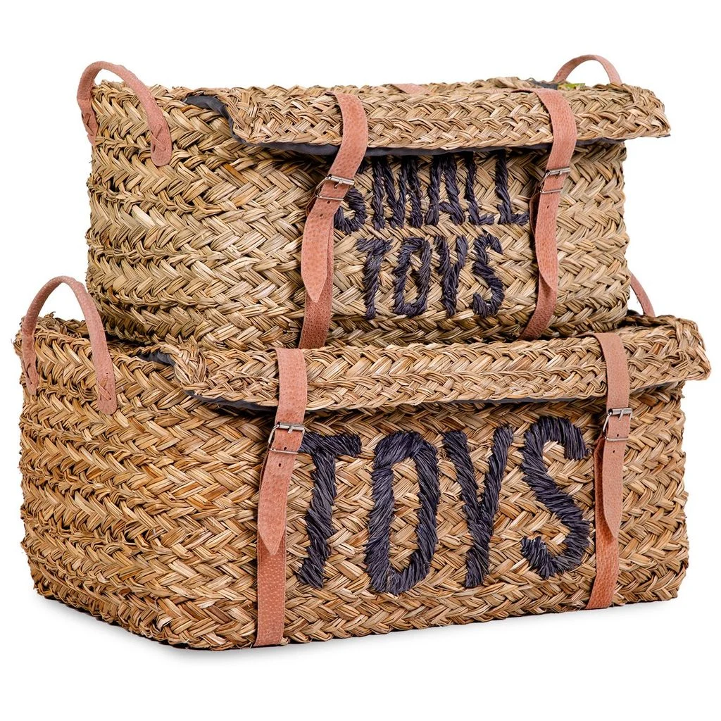 ChildhomeAufbewahrungsbox Rattan 2er Set