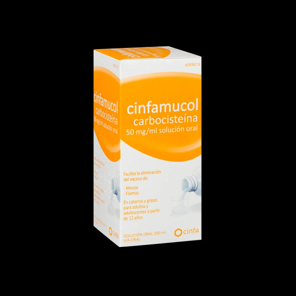 Cinfamucol Carbocistein Lösung zum Einnehmen 200ML