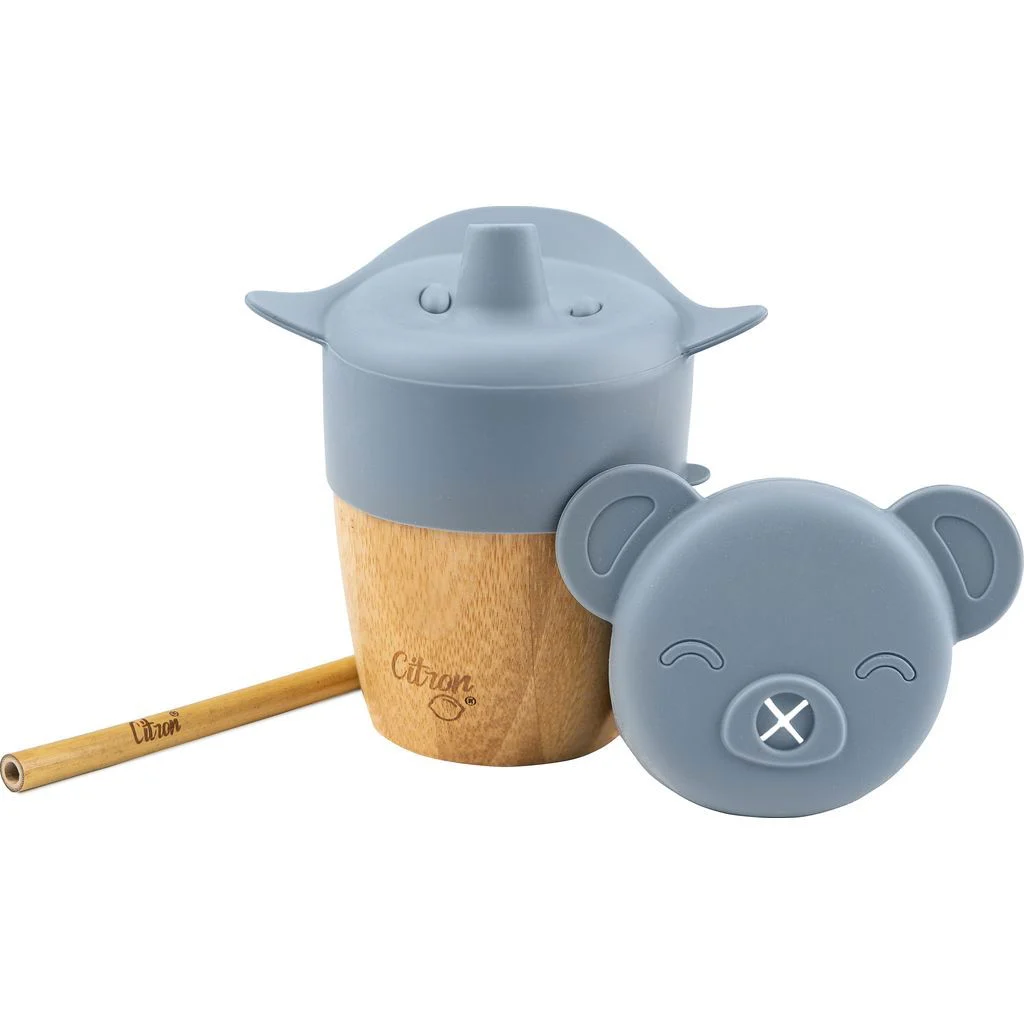 CitronBambus Trinkbecher blue