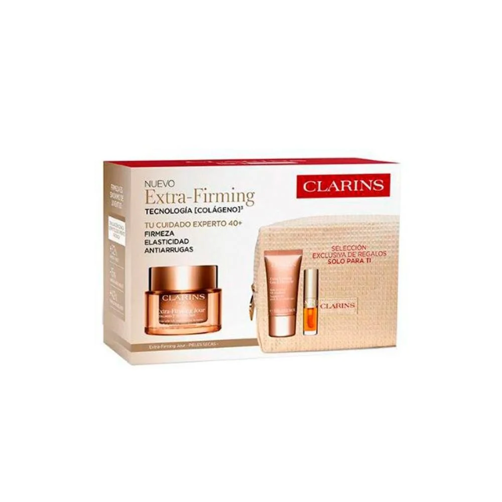 Clarins Crema Pieles Secas Extra Firming Estuche 3 pz