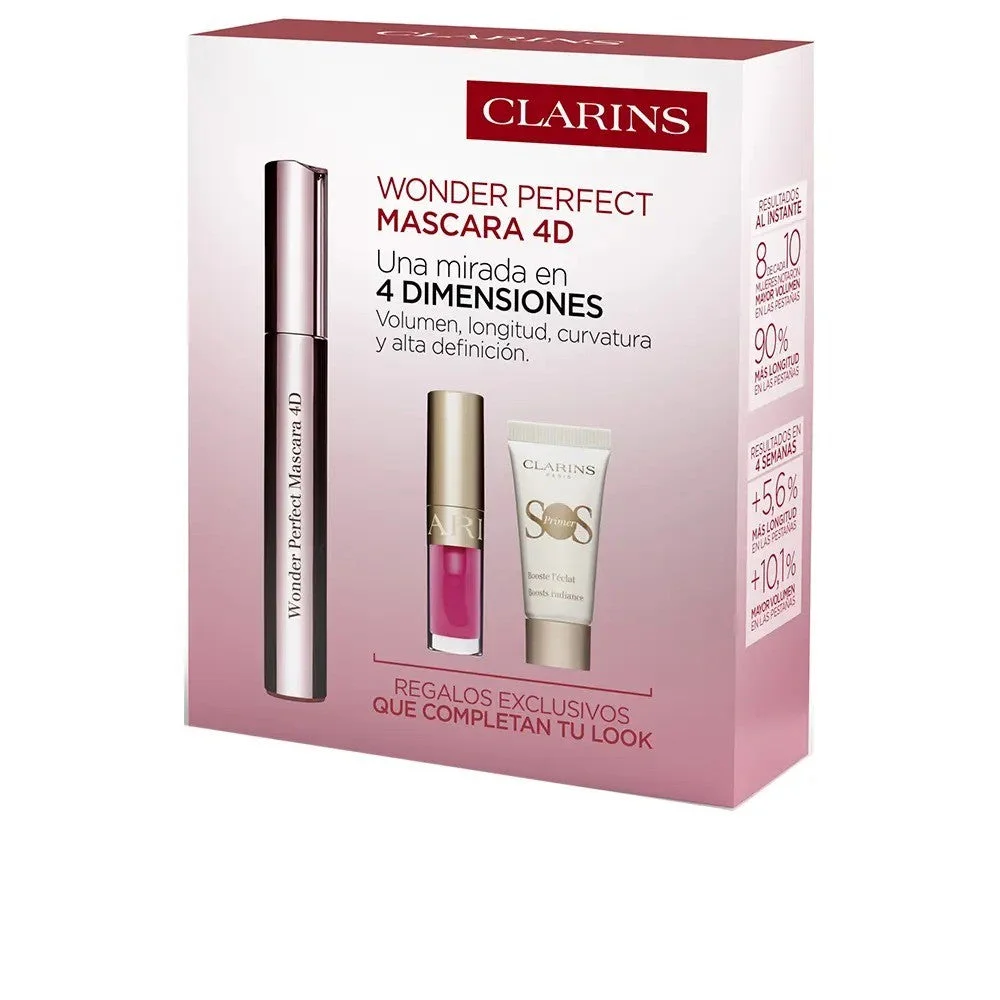Clarins Wonder Perfect 4D Set de Maquillaje 3 ud
