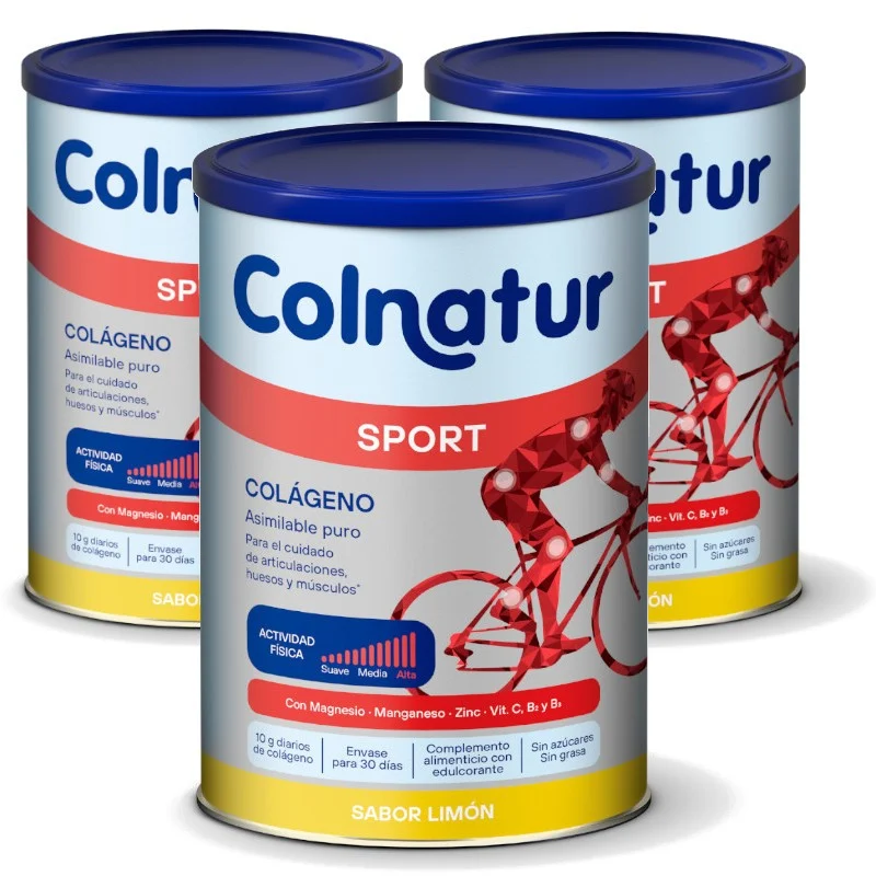COLNATUR Sport Zitronenlösliches Kollagen TRIPLO 3x360g