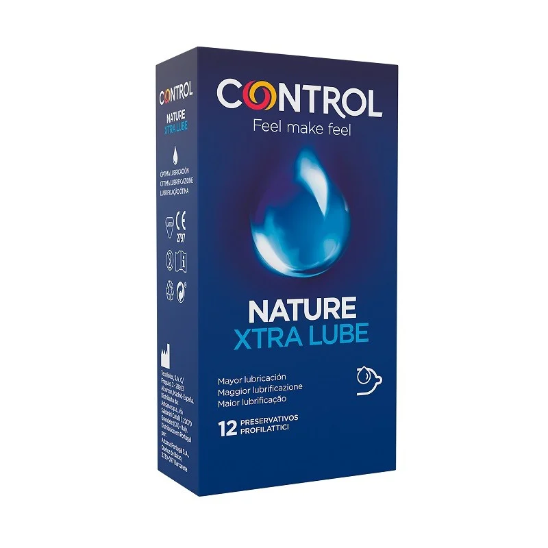 CONTROL Nature Xtra Lube Kondome 12 Stück