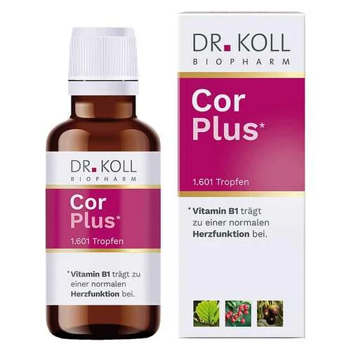 Cor Plus Dr. Koll Gemmo Komplex Weißdorn Vit.B1 Tro, 50 ml