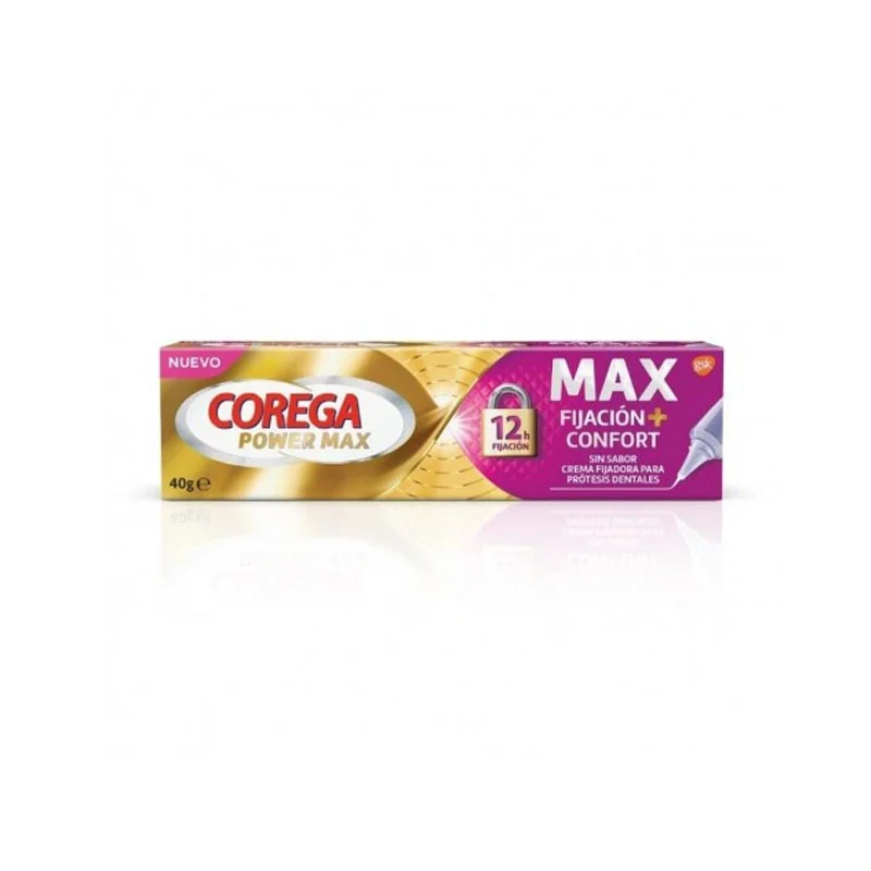 Corega Power Max Zahnprothesen-Fixiercreme 40g