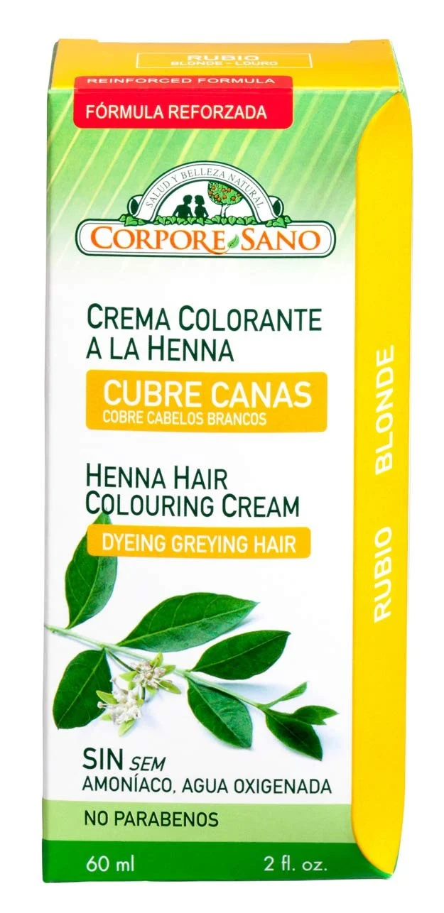 Corpore Sano Blonde Henna-Farbcreme 80ml