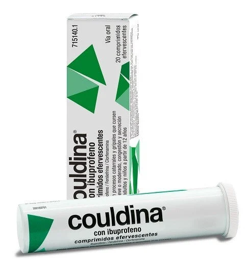 Couldina mit Ibuprofen 20 Brausetabletten