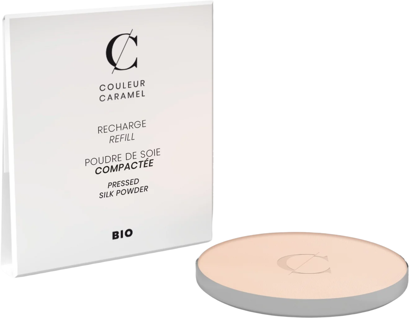 Couleur Caramel "Parenthèse à Montmartre" Refill Gepresster Seidenpuder, 611 Universal (7 g)