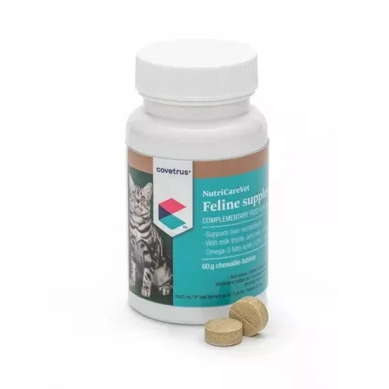 Covetrus Nutricarevet Felines Leberergänzung Tabletten 30 Stk