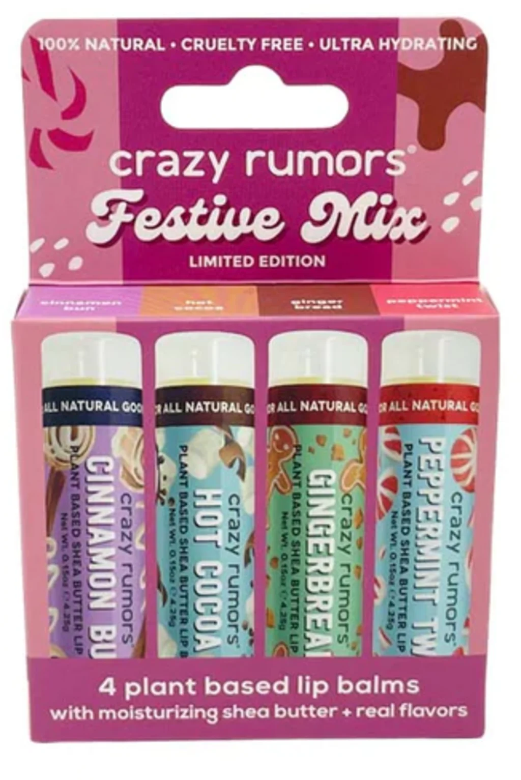 Crazy Rumors Mixed Pack Festive Mix, 4 Stk