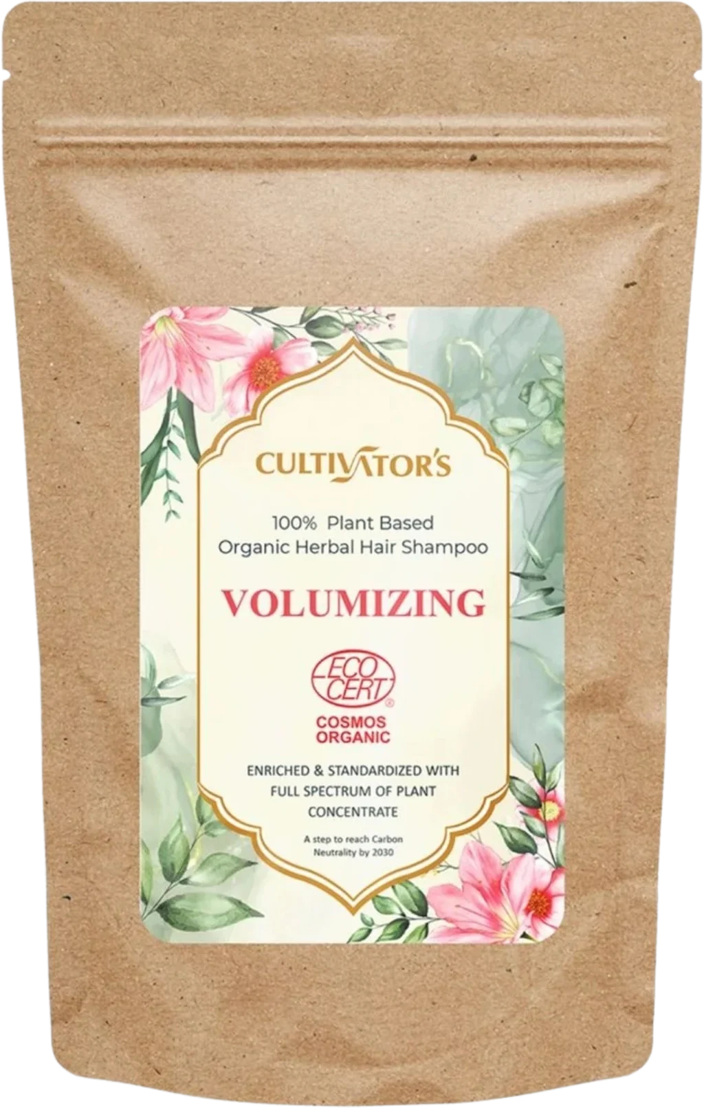 CULTIVATOR'S Organic Herbal Hair Shampoo Powder, Volumizing (250 g)