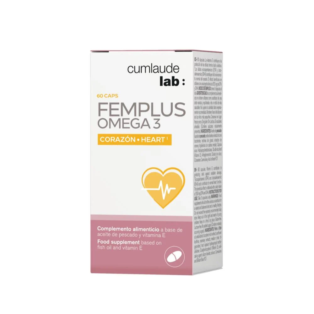 CUMLAUDE LAB Femplus Omega 3 60 Cápsulas