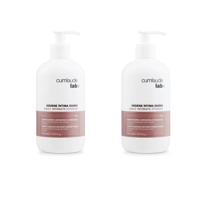 CUMLAUDE LAB Tägliche Intimhygiene Duplo Reinigungsgel 2x500ml