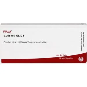 CUTIS feti GL D 5 Ampullen 10X1 ml