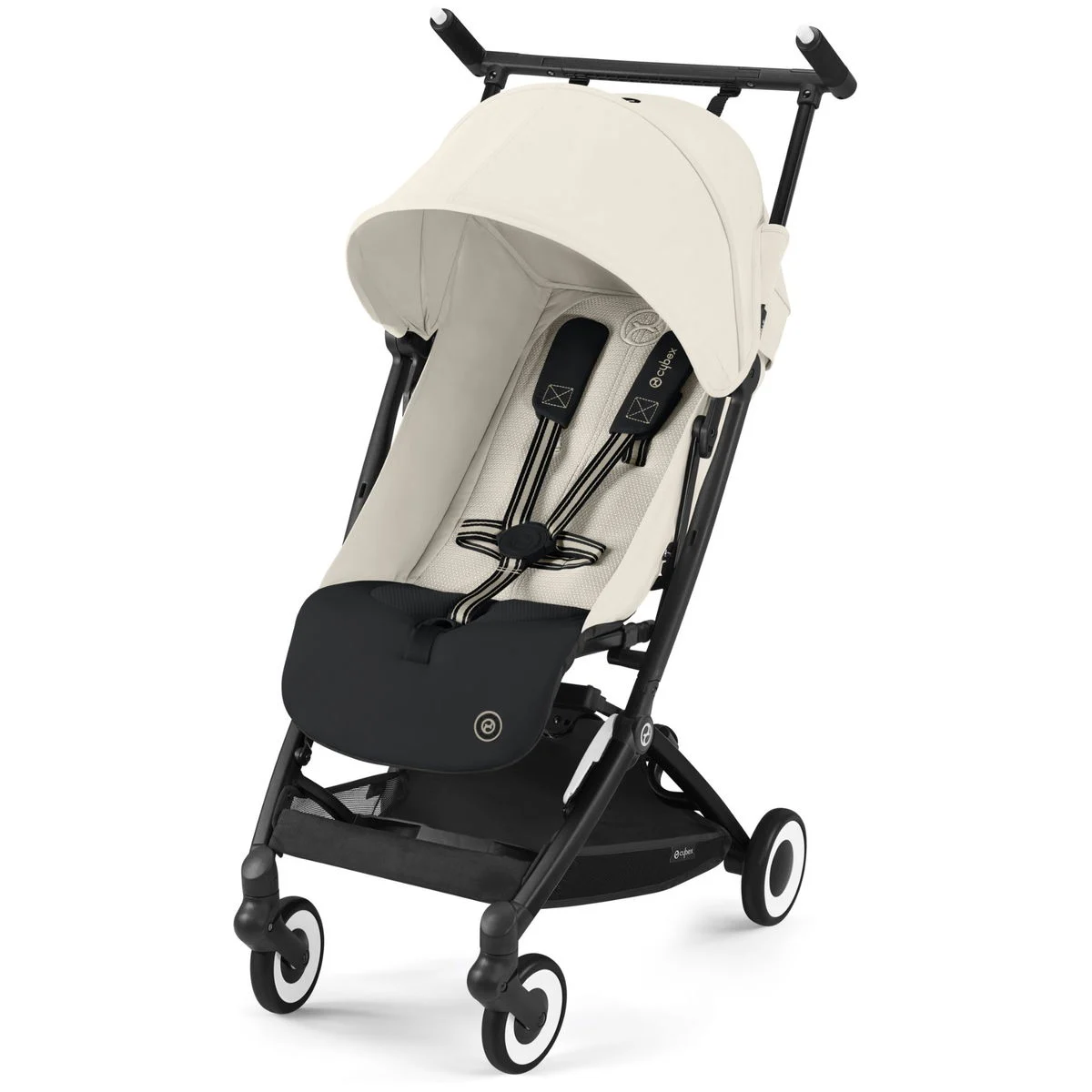 CYBEXLibelle Buggy canvas white light beige