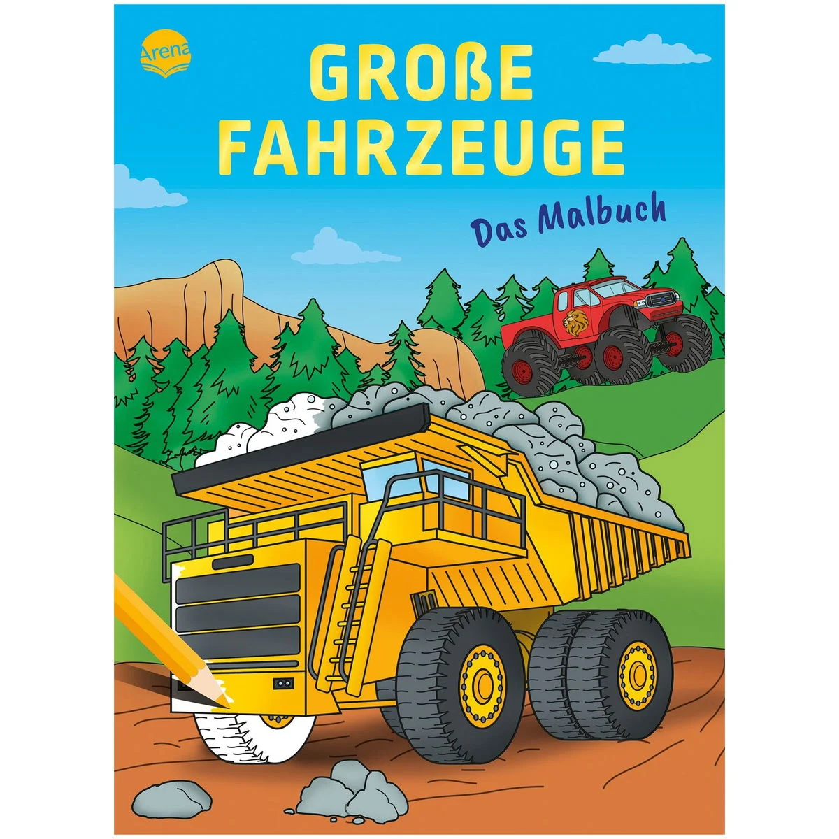Das Malbuch Grosse Fahrzeuge