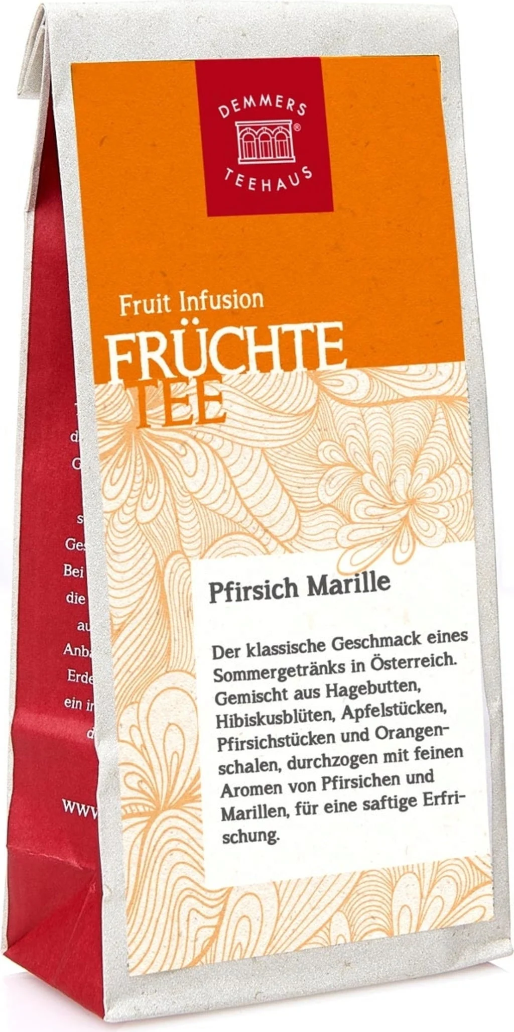 DEMMERS TEEHAUS Früchtetee "Pfirsich-Marille", 100 g