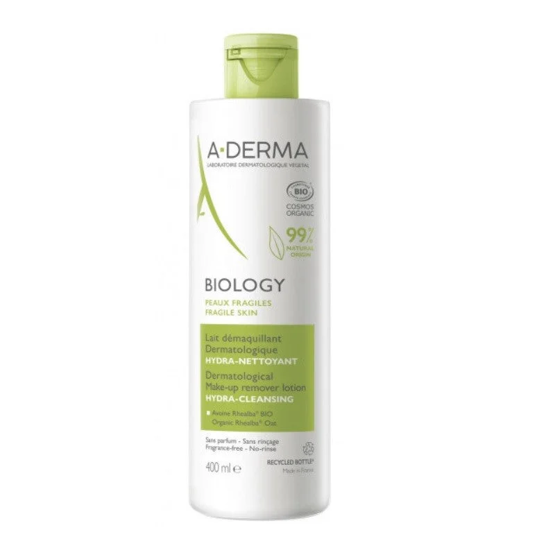 A-DERMA Biology Dermatologische Make-up-Entfernermilch 400ml