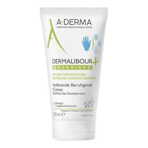 A-Derma Dermalibour + Barrier isolierende Creme, 50 ml