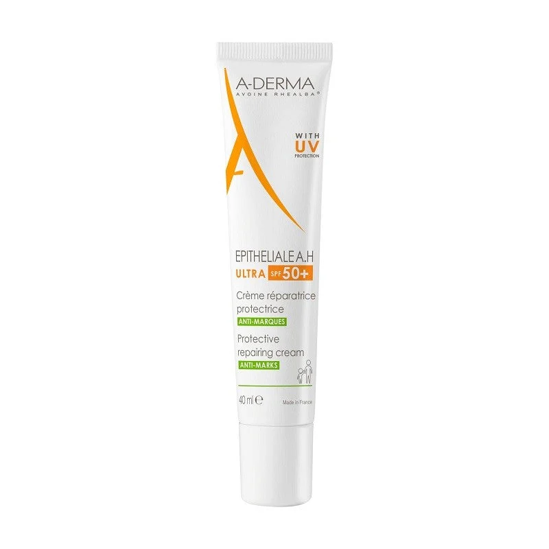 A-DERMA Epitheliale AH Ultra Schützende Reparaturcreme LSF 50+ (40ml)
