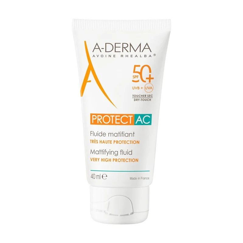 A-Derma Protect AC Mattierungsfluid für fettige Haut SPF50+ 40 ml