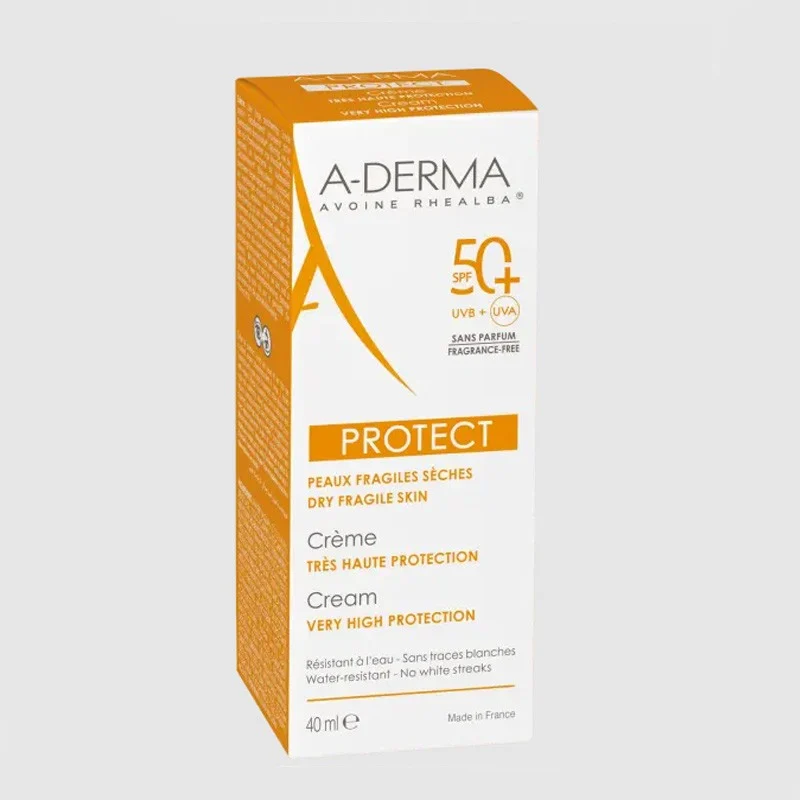 A-Derma Protect Lichtschutzcreme LSF 50+ ohne Duft 40 ml