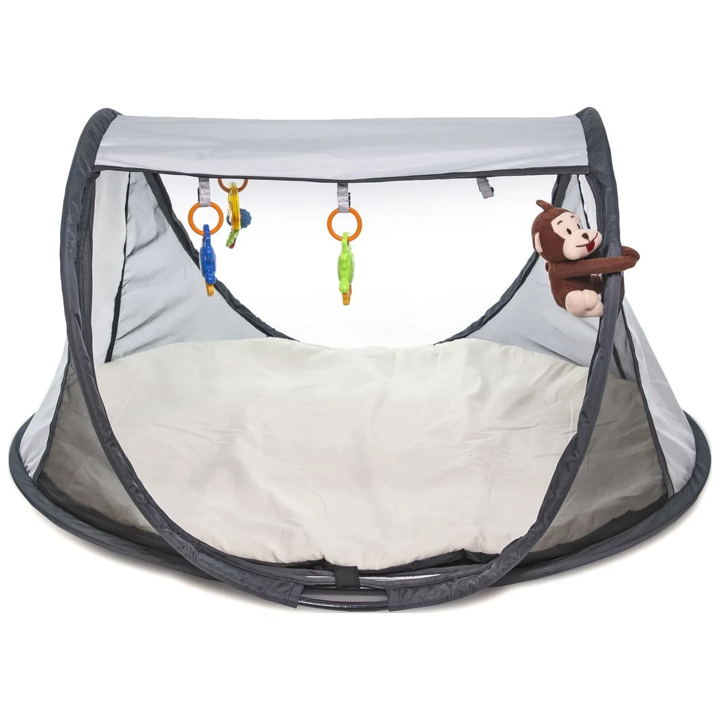 DERYANSpielzelt Pop Up Play Gym Silver