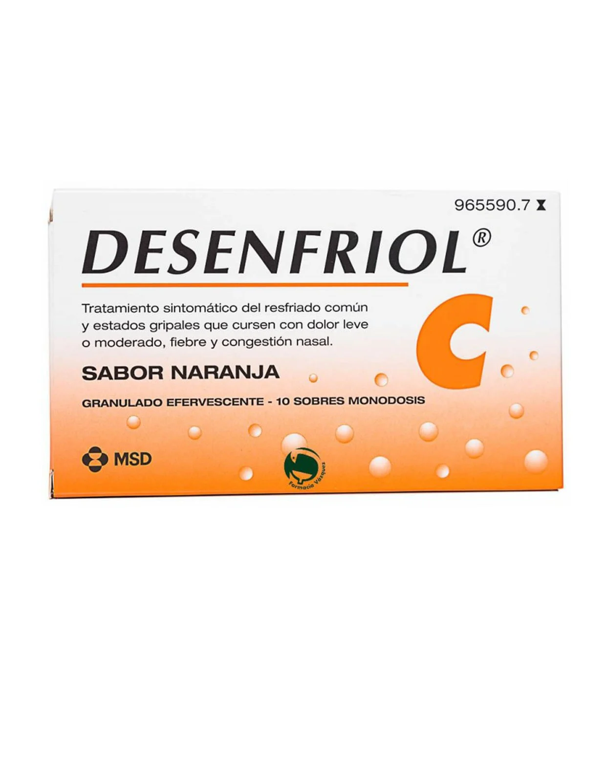 DESENFRIOL C 10 Umschläge