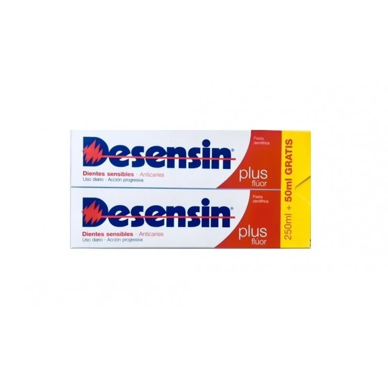 DESENSIN Plus Fluorid Zahnpasta Duplo 2x150ml