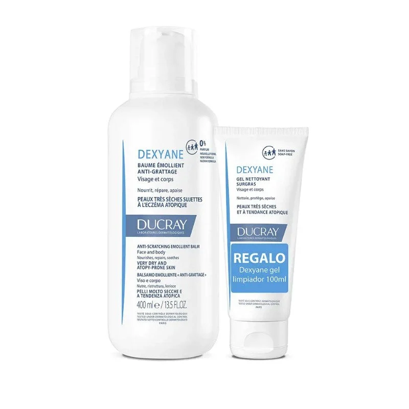 DEXYANE Balsam 400 ml + Dexyane Reinigungsgel 100 ml als GESCHENK - DUCRAY