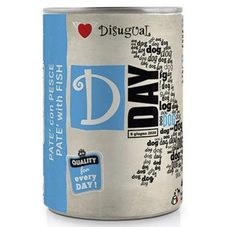 Disugual D-Day Dog Pescado Comida Húmeda 6x400gr
