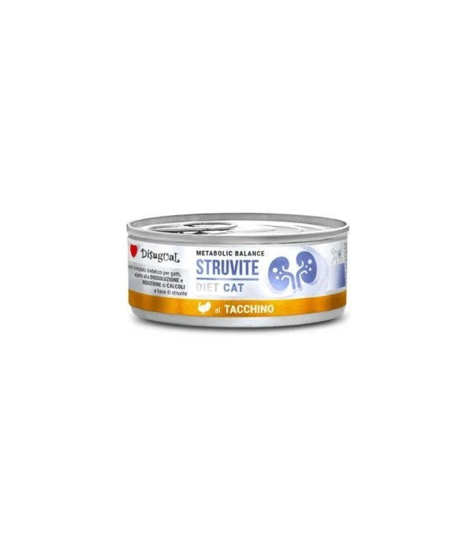 Disugual Diet Cat Struvite Pavo Comida Húmeda 85g