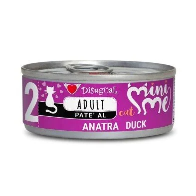 Disugual Mini-Me Pato Pâté für Katzen 12x85g