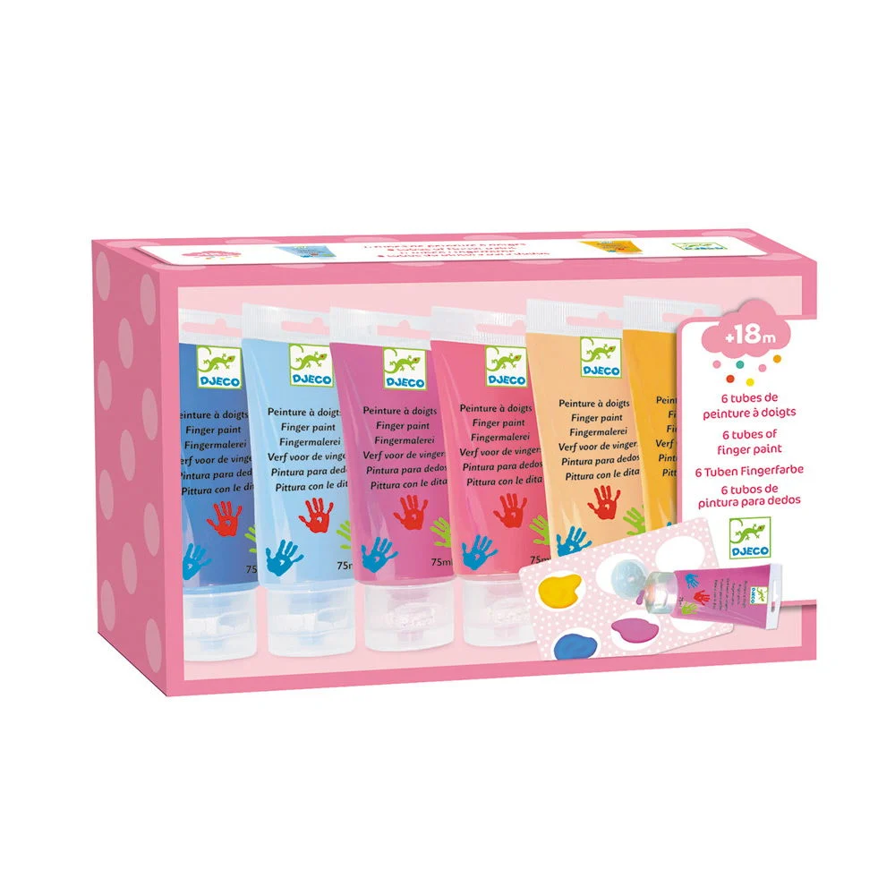 DjecoFingerfarben pastel