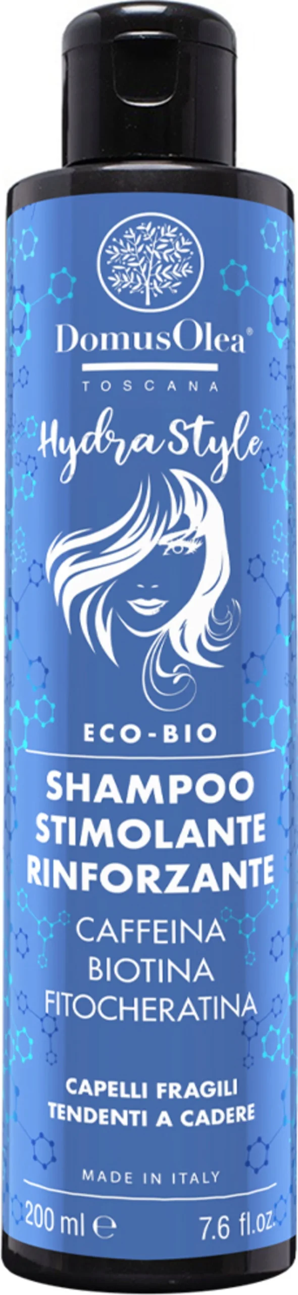 Domus Olea Toscana HydraStyle Stärkendes & Stimulierendes Shampoo, 200 ml