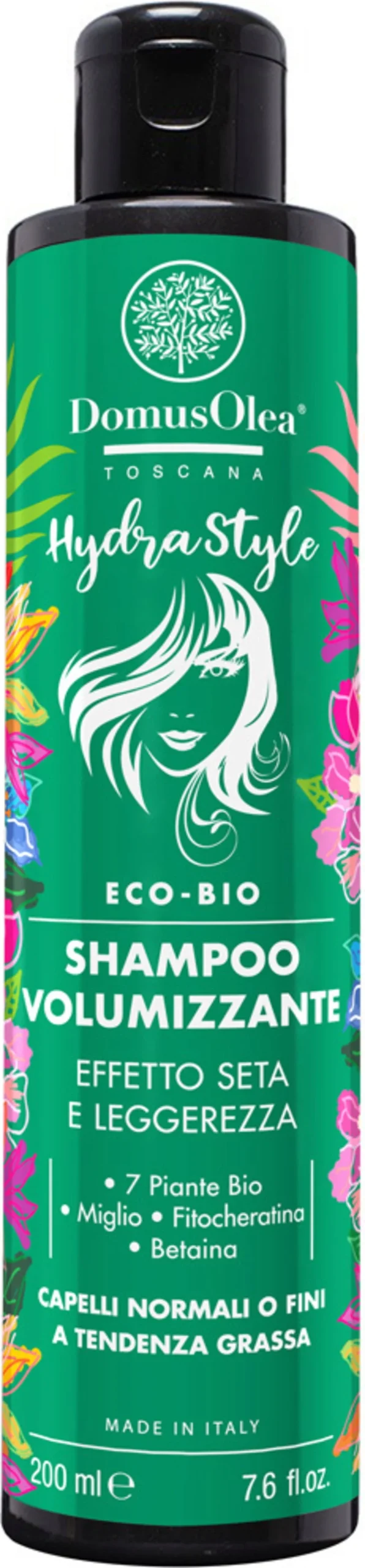 Domus Olea Toscana HydraStyle Volumen Shampoo, 200 ml