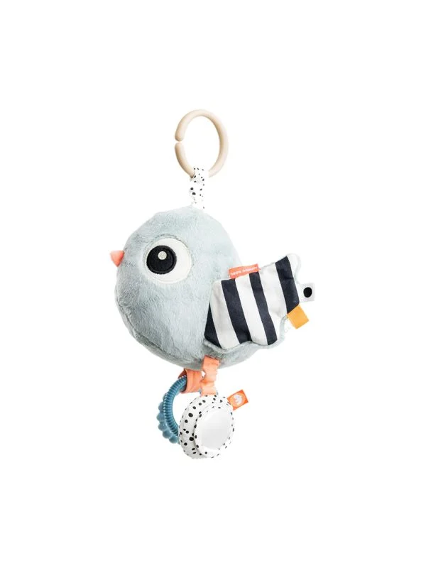 Done By Deer Birdee Activity Kuscheltier - Blue