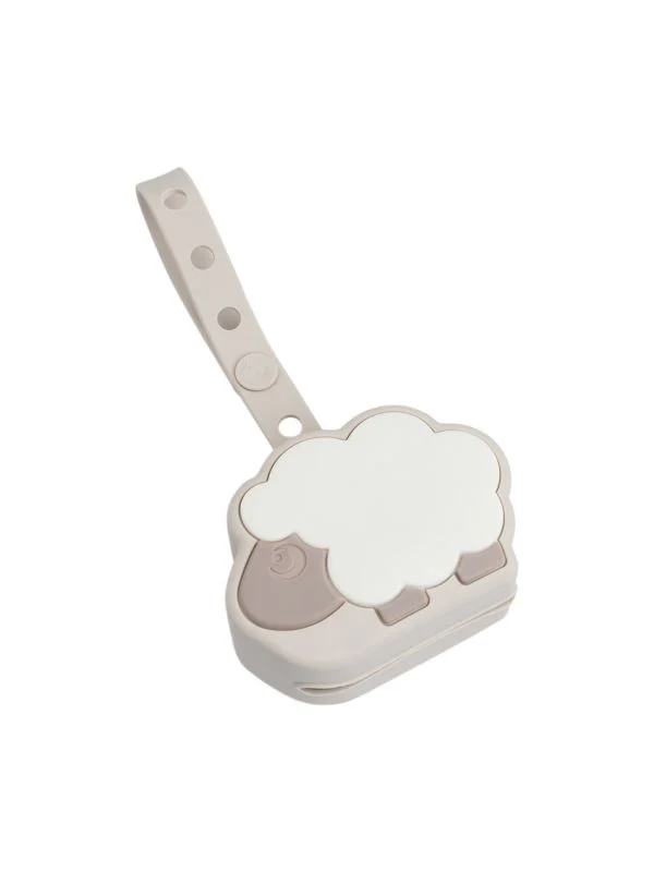 Done By Deer Sheepy Schnullerbox - Silikon - Sand